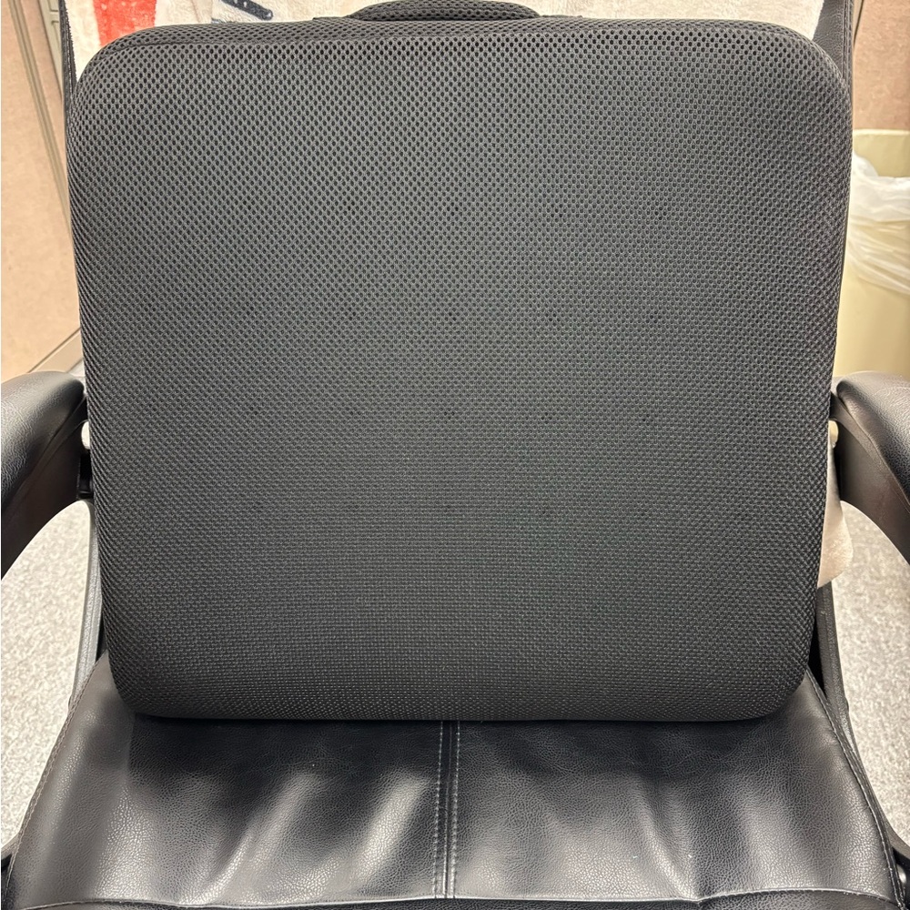 Black Office Chair Cushion